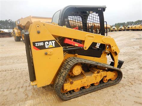 ohio cat 239d skid steer with rockhound attachment|caterpillar 239d for sale.